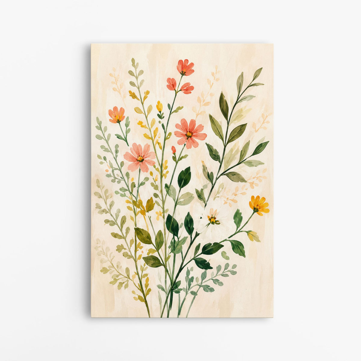 Tiges sauvages – Tableau bouquet de fleurs sauvages