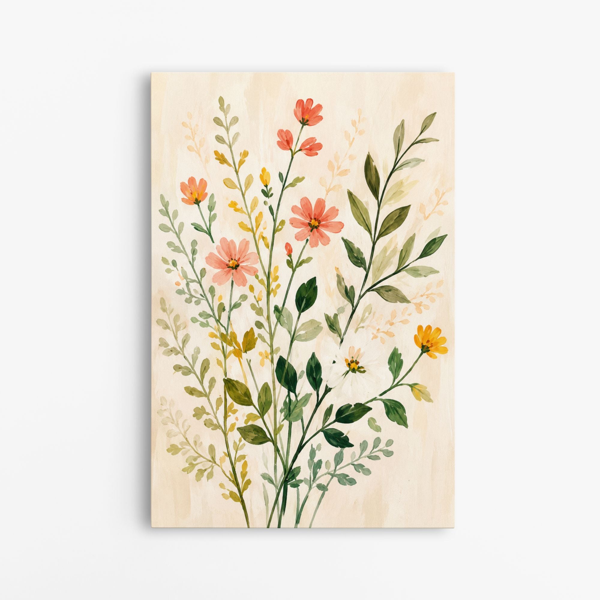 Tiges sauvages – Tableau bouquet de fleurs sauvages