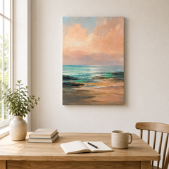 Le vent de sable – Tableau paysage marin