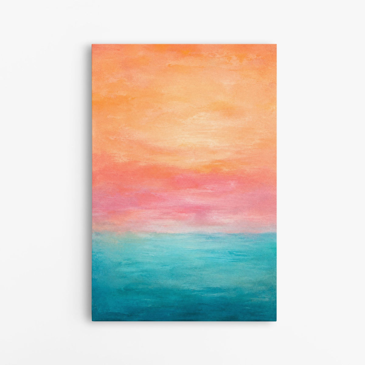 Le moment rivage – Tableau abstrait paysage marin
