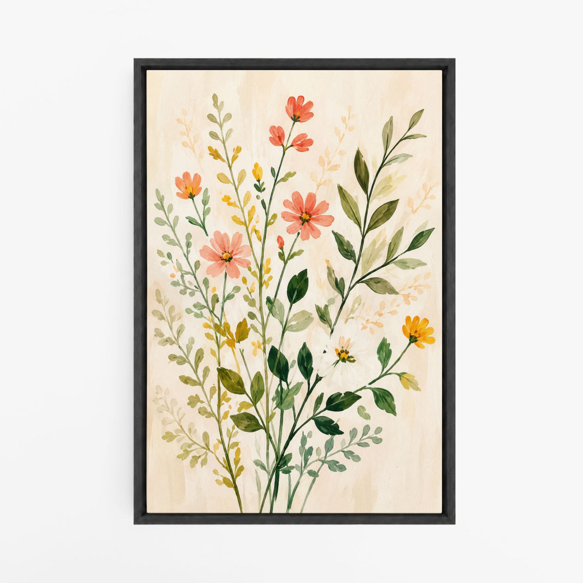 Tiges sauvages – Tableau bouquet de fleurs sauvages