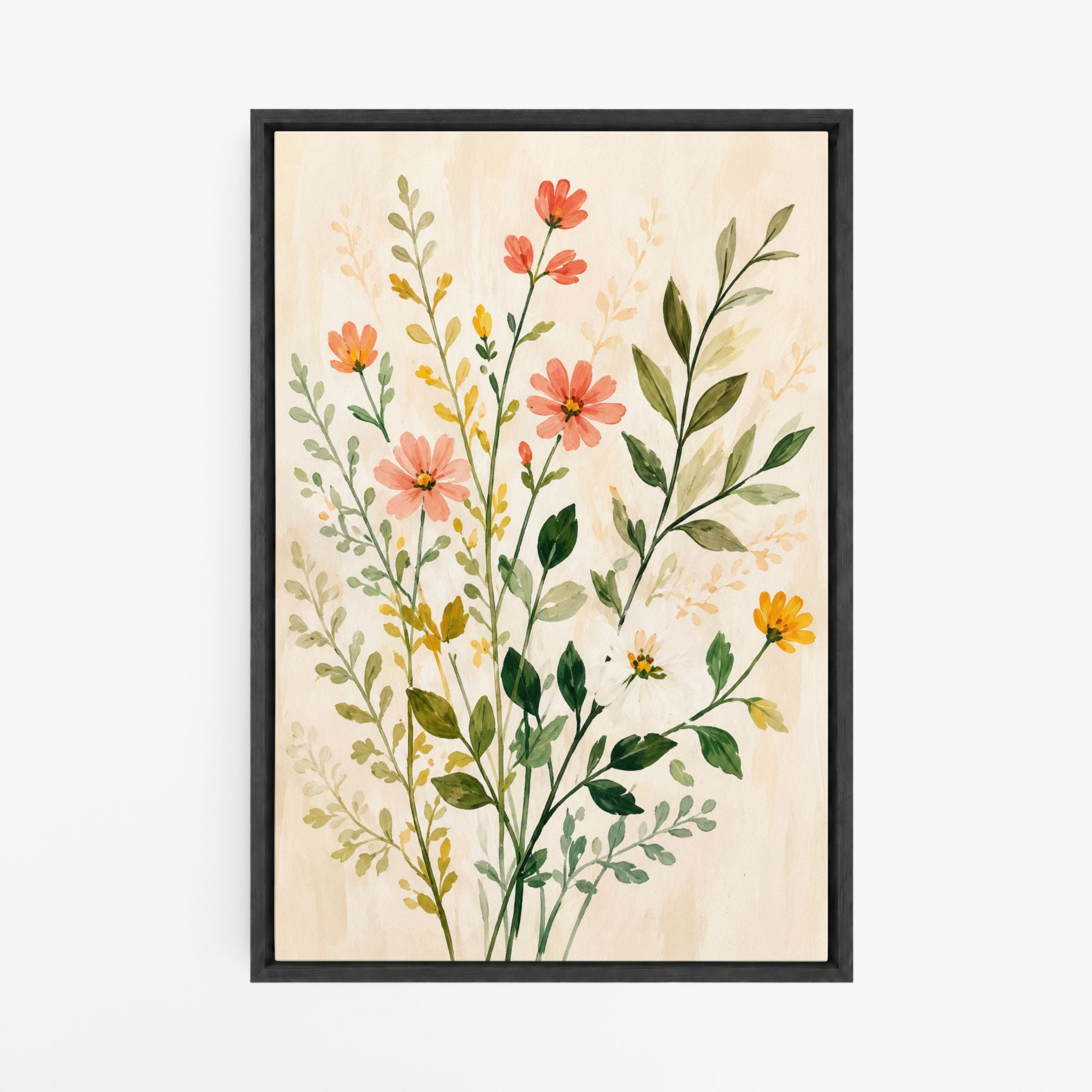 Tiges sauvages – Tableau bouquet de fleurs sauvages