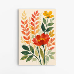 Le moment prairie – Tableau fleurs botaniques