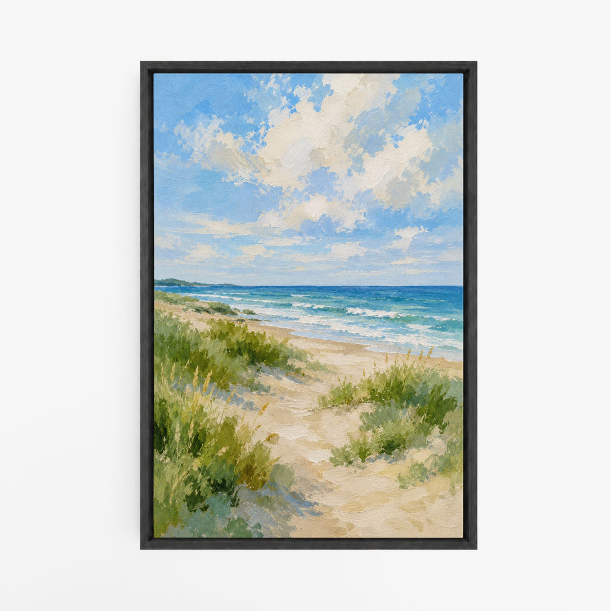 Le Vent du Large – Tableau paysage de plage
