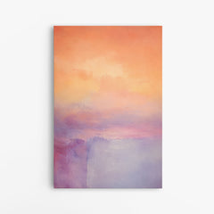 Souffle Doux  – Tableau paysage abstrait pastel