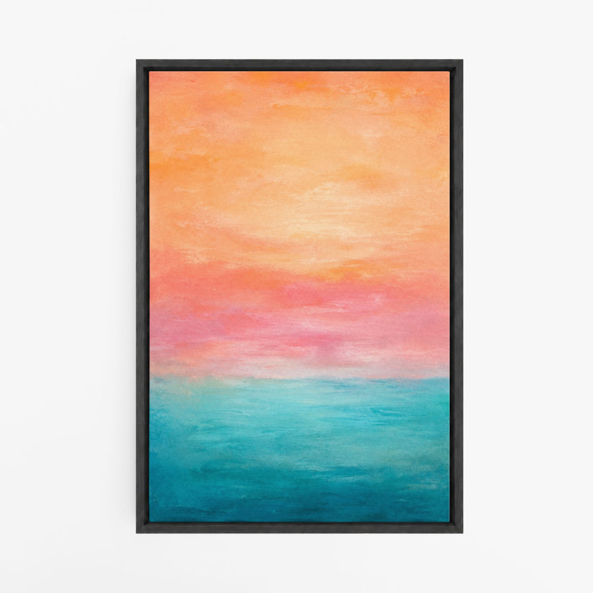 Le moment rivage – Tableau abstrait paysage marin