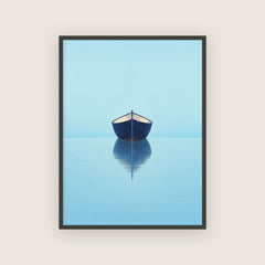 Proue – Affiche minimaliste bleu ciel
