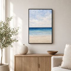 L'Heure Calme – Tableau Plage et Océan