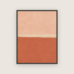 Sans détour – Affiche color block rose