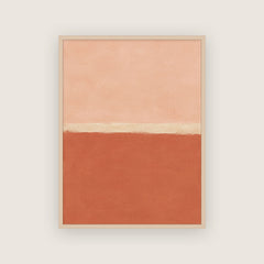Sans détour – Affiche color block rose
