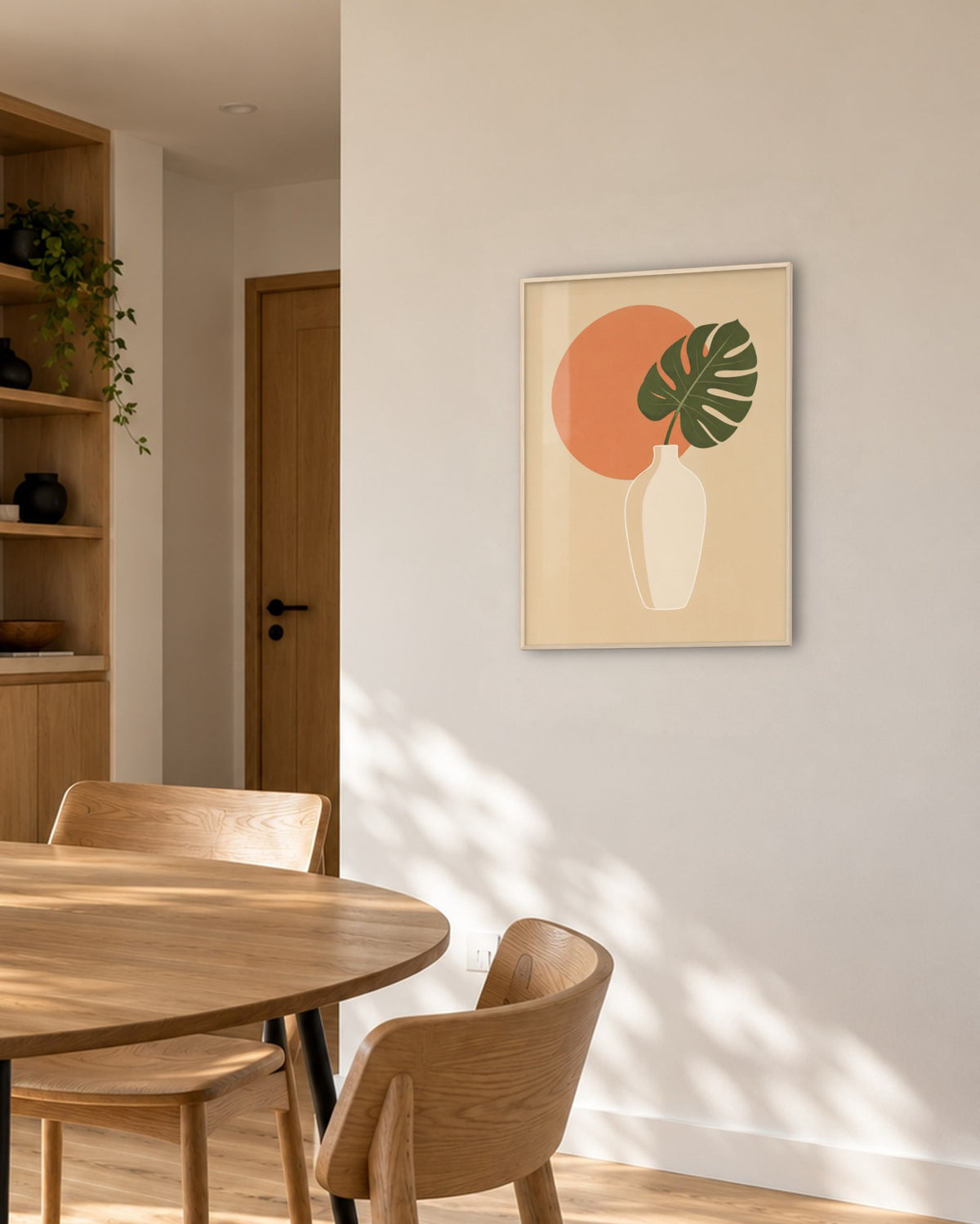 Sieste – Affiche botanique monstera