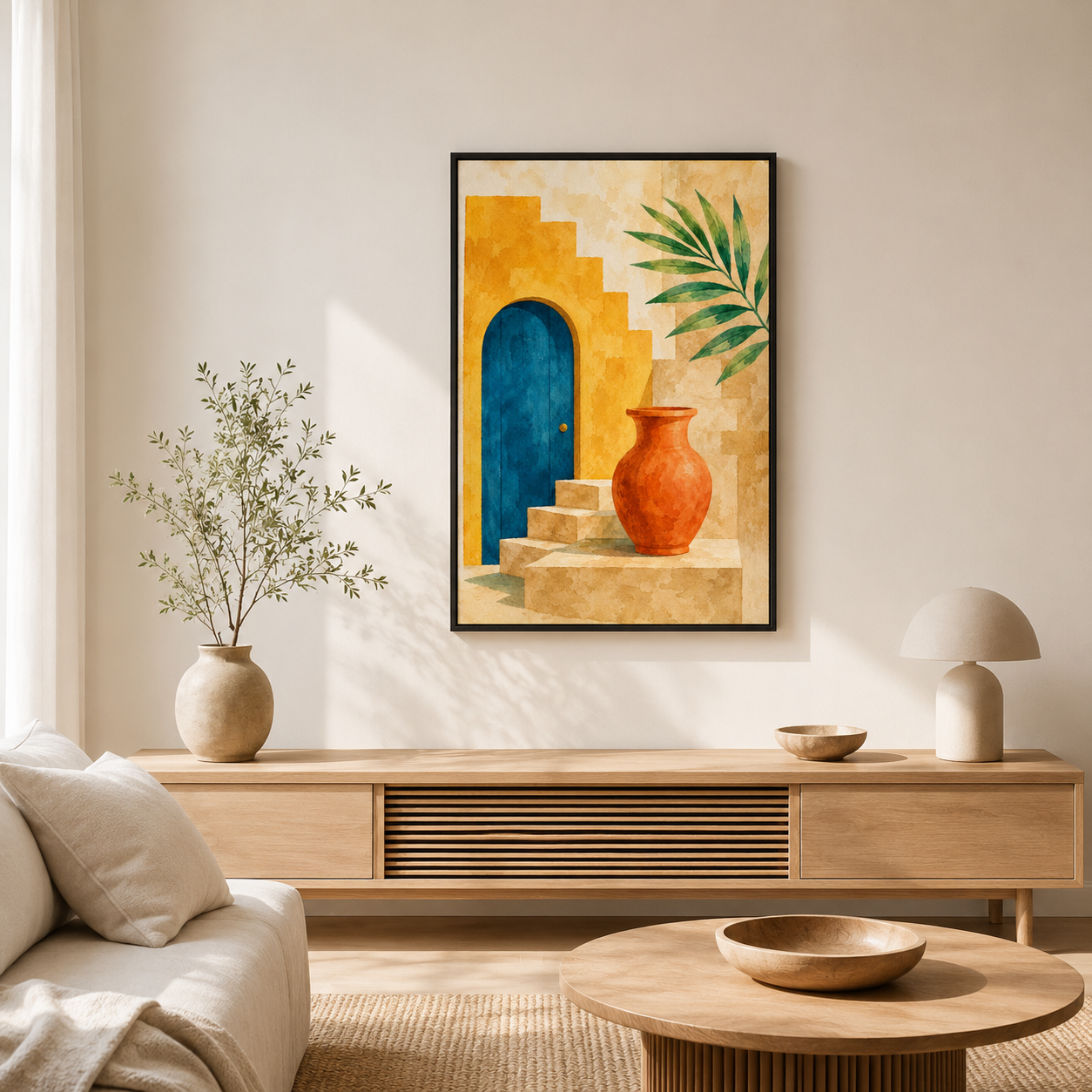 Lumière du Sud – Tableau Architecture Méditerranéenne